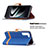 Funda de Cuero Cartera con Soporte Carcasa B11F para Samsung Galaxy S21 FE 5G