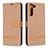 Funda de Cuero Cartera con Soporte Carcasa B11F para Samsung Galaxy S21 FE 5G