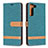 Funda de Cuero Cartera con Soporte Carcasa B11F para Samsung Galaxy S21 FE 5G