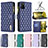 Funda de Cuero Cartera con Soporte Carcasa B12F para Samsung Galaxy F02S SM-E025F