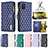 Funda de Cuero Cartera con Soporte Carcasa B12F para Samsung Galaxy M40S