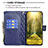 Funda de Cuero Cartera con Soporte Carcasa B12F para Samsung Galaxy S20 Plus 5G