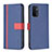 Funda de Cuero Cartera con Soporte Carcasa B13F para OnePlus Nord N200 5G