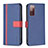 Funda de Cuero Cartera con Soporte Carcasa B13F para Samsung Galaxy S20 FE 5G