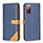 Funda de Cuero Cartera con Soporte Carcasa B14F para Samsung Galaxy S20 FE 4G