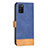 Funda de Cuero Cartera con Soporte Carcasa B16F para Samsung Galaxy M02s