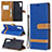 Funda de Cuero Cartera con Soporte Carcasa B16F para Samsung Galaxy Note 10 5G