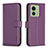 Funda de Cuero Cartera con Soporte Carcasa B17F para Motorola Moto Edge 40 5G