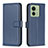 Funda de Cuero Cartera con Soporte Carcasa B17F para Motorola Moto Edge 40 5G