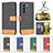 Funda de Cuero Cartera con Soporte Carcasa BF2 para Samsung Galaxy S24 Plus 5G