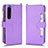 Funda de Cuero Cartera con Soporte Carcasa BY2 para Sony Xperia 1 IV SO-51C