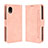 Funda de Cuero Cartera con Soporte Carcasa BY3 para Samsung Galaxy A22 5G SC-56B