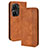 Funda de Cuero Cartera con Soporte Carcasa BY4 para Asus ZenFone 10