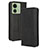 Funda de Cuero Cartera con Soporte Carcasa BY4 para Motorola Moto Edge (2023) 5G