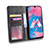 Funda de Cuero Cartera con Soporte Carcasa BY4 para Samsung Galaxy M21