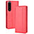 Funda de Cuero Cartera con Soporte Carcasa BY4 para Sony Xperia 1 IV SO-51C