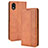 Funda de Cuero Cartera con Soporte Carcasa BY4 para Sony Xperia Ace III