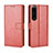 Funda de Cuero Cartera con Soporte Carcasa BY5 para Sony Xperia 1 IV SO-51C