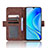 Funda de Cuero Cartera con Soporte Carcasa BY6 para Huawei Enjoy 50