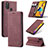 Funda de Cuero Cartera con Soporte Carcasa C01S para Samsung Galaxy M30s