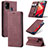 Funda de Cuero Cartera con Soporte Carcasa C01S para Samsung Galaxy M31 Prime Edition