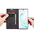 Funda de Cuero Cartera con Soporte Carcasa C01S para Samsung Galaxy Note 10 Lite