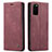 Funda de Cuero Cartera con Soporte Carcasa C01S para Samsung Galaxy S20 5G