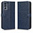 Funda de Cuero Cartera con Soporte Carcasa C01X para Motorola Moto G62 5G