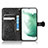 Funda de Cuero Cartera con Soporte Carcasa C01X para Samsung Galaxy S23 Plus 5G