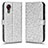 Funda de Cuero Cartera con Soporte Carcasa C01X para Samsung Galaxy XCover 5 SM-G525F