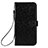 Funda de Cuero Cartera con Soporte Carcasa C01X para Xiaomi Black Shark 4S 5G