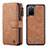 Funda de Cuero Cartera con Soporte Carcasa C02S para Samsung Galaxy S20 Plus