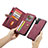 Funda de Cuero Cartera con Soporte Carcasa C02S para Samsung Galaxy S21 Plus 5G