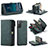 Funda de Cuero Cartera con Soporte Carcasa C02S para Samsung Galaxy S21 Plus 5G