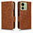 Funda de Cuero Cartera con Soporte Carcasa C02X para Motorola Moto Edge 40 5G