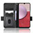 Funda de Cuero Cartera con Soporte Carcasa C02X para Samsung Galaxy Jump3 5G