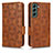 Funda de Cuero Cartera con Soporte Carcasa C02X para Samsung Galaxy S24 Plus 5G