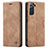 Funda de Cuero Cartera con Soporte Carcasa C03S para Samsung Galaxy S21 FE 5G