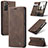 Funda de Cuero Cartera con Soporte Carcasa C03S para Samsung Galaxy S22 Plus 5G