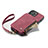 Funda de Cuero Cartera con Soporte Carcasa C04S para Apple iPhone 13 Pro Max