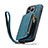 Funda de Cuero Cartera con Soporte Carcasa C04S para Apple iPhone 13 Pro Max