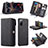 Funda de Cuero Cartera con Soporte Carcasa C04S para Samsung Galaxy S20 FE 4G