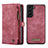 Funda de Cuero Cartera con Soporte Carcasa C04S para Samsung Galaxy S21 FE 5G