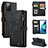 Funda de Cuero Cartera con Soporte Carcasa C05S para Samsung Galaxy S20 FE 4G