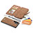 Funda de Cuero Cartera con Soporte Carcasa C05S para Samsung Galaxy S24 Ultra 5G