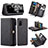 Funda de Cuero Cartera con Soporte Carcasa C06S para Samsung Galaxy S20 5G