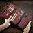 Funda de Cuero Cartera con Soporte Carcasa C09S para Samsung Galaxy S21 5G