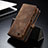 Funda de Cuero Cartera con Soporte Carcasa C11S para Samsung Galaxy S21 FE 5G