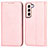 Funda de Cuero Cartera con Soporte Carcasa D03T para Samsung Galaxy S21 5G