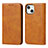 Funda de Cuero Cartera con Soporte Carcasa D04T para Apple iPhone 13